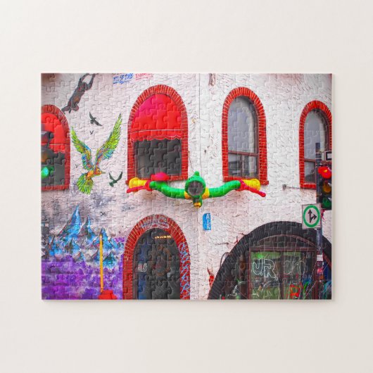 Bike Shop in Montreal. Puzzle (Horizontal)