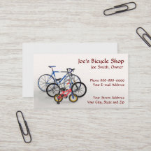 Bike Shop Inhaber Business Card