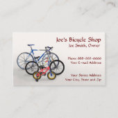 Bike Shop Inhaber Business Card Visitenkarte (Vorderseite)