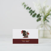 Bike Shop - Visitenkarte (Stehend Vorderseite)