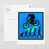 Bike Staat Mines Postkarte (Vorne/Hinten)