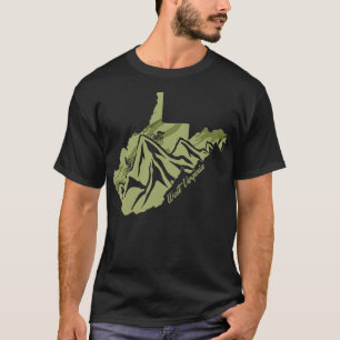 Bike: Staat Virginia Kontur Olivenweg T-Shirt