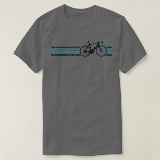 Bike Stripes Team Sky Chain T-Shirt (Design vorne)