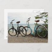 Bike the Island - Mackinac Island, Michigan Postkarte (Vorne/Hinten)