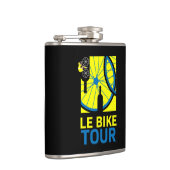 Bike Tour Kunst, Dichtung und Musik Flachmann (Rechts)