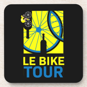 Bike Tour Kunst, Dichtung und Musik Getränkeuntersetzer