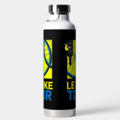 Bike Touring Art Trinkflasche (Rechts)