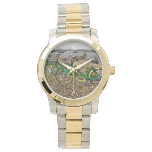 Bike Triplets Armbanduhr