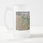 Bike Triplets Mattierte Tasse (Links)