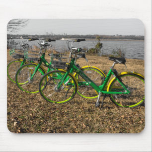 Bike Triplets Mousepad