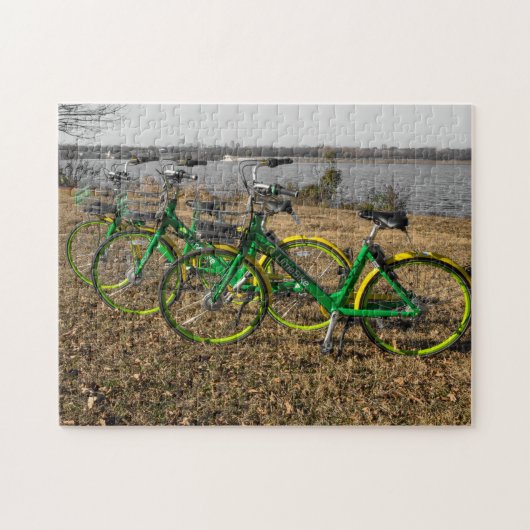 Bike Triplets Puzzle (Horizontal)
