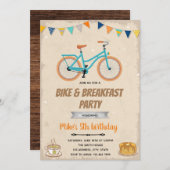 Bike und Brot Einladung (Vorne/Hinten)