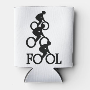 Bike Verrückter - Geschenk für Radfahrer-Fan Dosenkühler