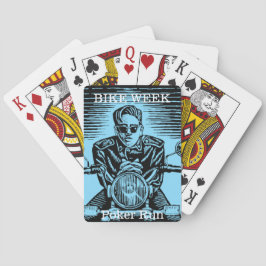 Bike Week Poker Führen Sie ein individuell anpassb Spielkarten