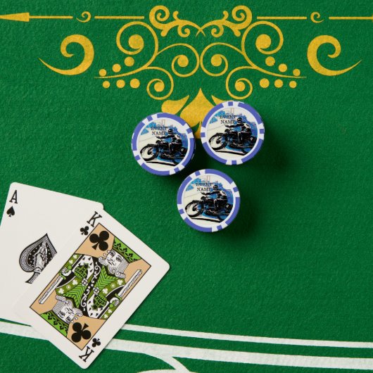 Bike Week Poker Führen Sie eine individuell anpass Pokerchips (Pokertisch (Stapel))