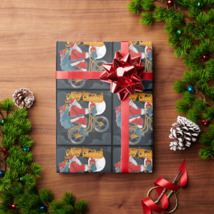 Bike Weihnachten Geschenkpapier
