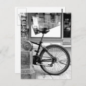 Bike Wheel Postkarte (Vorne/Hinten)