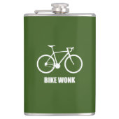 Bike Wonk Flachmann (Vorderseite)