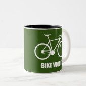 Bike Wonk Zweifarbige Tasse (VorderseiteRechts)