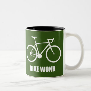 Bike Wonk Zweifarbige Tasse