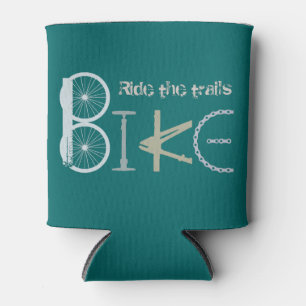 Bike Words Graffiti von Parts Graphic Art Dosenkühler