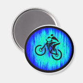 Bike-Zuhause Magnet (Vorderseite/Rückseite)