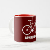 Bike Zweifarbige Tasse (Vorderseite Links)