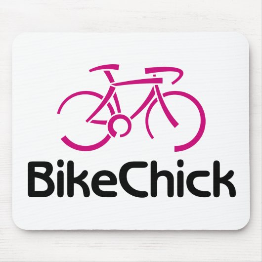 BikeChick Logo (neu) Mousepad (Vorne)