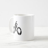 Bikeman Icon Kaffeetasse (Vorderseite Links)