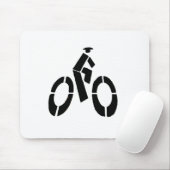 Bikeman Icon Mousepad (Mit Mouse)