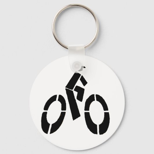 Bikeman Icon Schlüsselanhänger (Vorderseite)