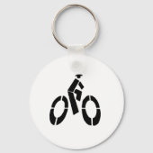 Bikeman Icon Schlüsselanhänger (Vorderseite)