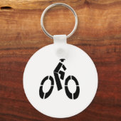 Bikeman Icon Schlüsselanhänger (Vorderseite)