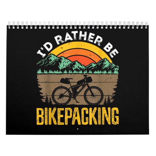 Bikepack Bikepacker Mountainbike Bike Bike Kalender (Titelbild)