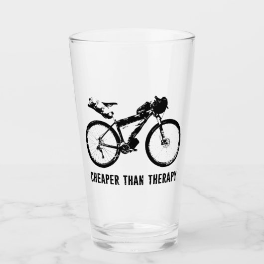 Bikepack, billiger als Therapie Glas (Vorderseite)