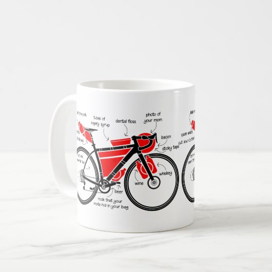 Bikepack Kaffeetasse (Vorderseite Links)