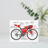 Bikepack Postkarte (Stehend Vorderseite)