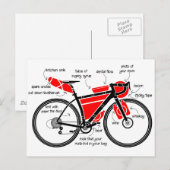 Bikepack Postkarte (Vorne/Hinten)