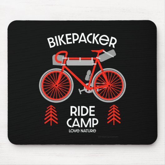 Bikepack | Rückpackung | Touren | CAMPING Mousepad (Vorne)