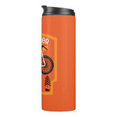 Bikepackerfisch und Campingplatz Thermosbecher (Nach rechts gedreht)