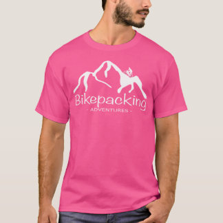 Bikepacking Adventures-Logo weiß T-Shirt