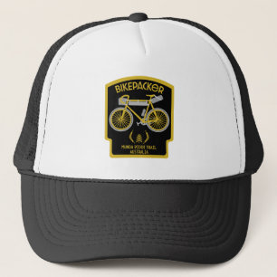 Bikepacking Munda Biddi Wanderung Truckerkappe