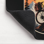 Bikepacking Outdoor Mountain Biking Chasing Horizo Mousepad (Ecke)