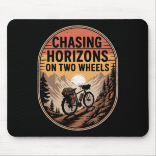 Bikepacking Outdoor-Mountainbiken, Horizonte jagen Mousepad