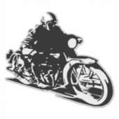 Biker Aufkleber (Vorderseite)