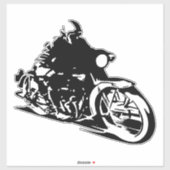 Biker Aufkleber (Blatt)