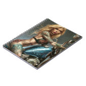 Biker Babe10 Notizblock (Linke Seite)