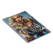 Biker Babe11 Notizblock (Rechte Seite)