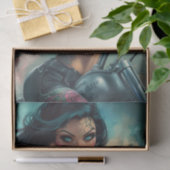 Biker Babe12 3rd Edition Seidenpapier (Geschenk)