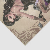 Biker Babe3 Bad to Bone Edition Seidenpapier (Ausschnitt)